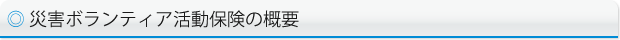 �� �ЊQ�{�����e�B�A�����ی��̊T�v